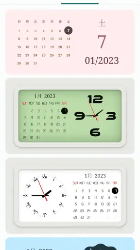 Widgeet-Color Widgets(Widget) screenshot