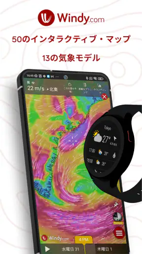 Windy.com - 天気予報 screenshot