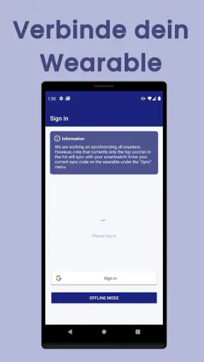 Zähler für Wear OS screenshot