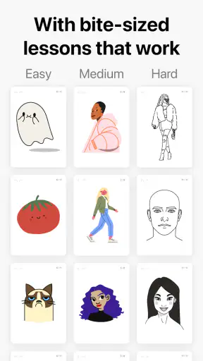お絵描きアプリ、ペイント、塗り絵・ ArtWorkout screenshot