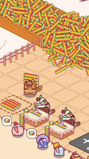 ねこのキッチン: かわいい料理ゲーム screenshot