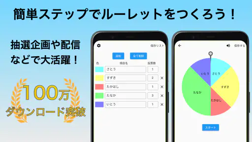 ふつうのルーレット screenshot