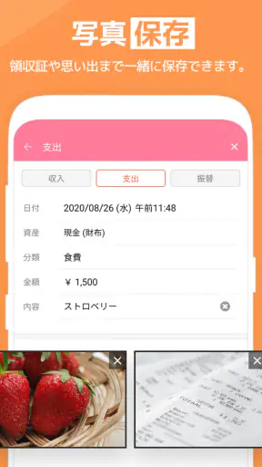 らくな家計簿 screenshot