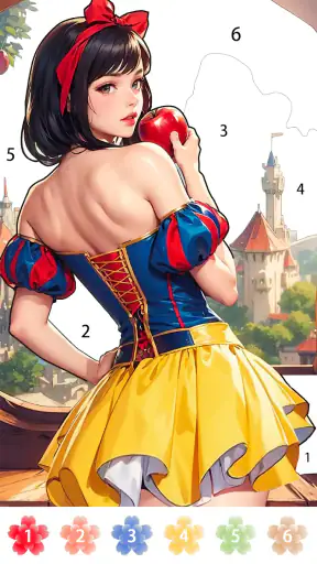 アダルトセクシー塗り絵ゲーム screenshot
