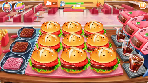 グルメストリート: 私の食堂物語シリーズ料理 ゲーム screenshot