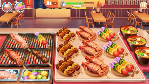 グルメストリート: 私の食堂物語シリーズ料理 ゲーム screenshot