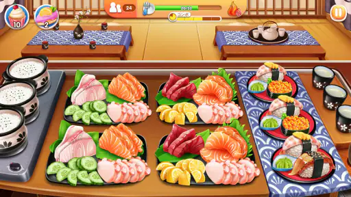 グルメストリート: 私の食堂物語シリーズ料理 ゲーム screenshot