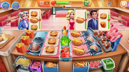 グルメストリート: 私の食堂物語シリーズ料理 ゲーム screenshot