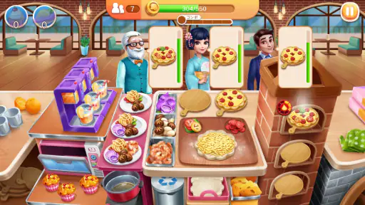 グルメストリート: 私の食堂物語シリーズ料理 ゲーム screenshot