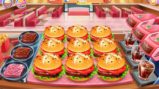 グルメストリート: 私の食堂物語シリーズ料理 ゲーム screenshot