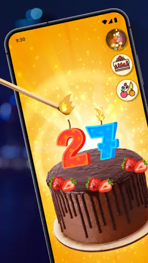 ケーキメーカー: ハッピーバースデー screenshot