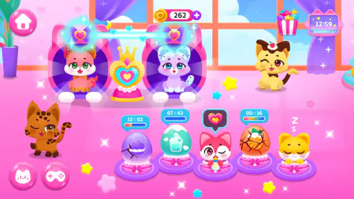 ココビ　わたがし　ねこ screenshot