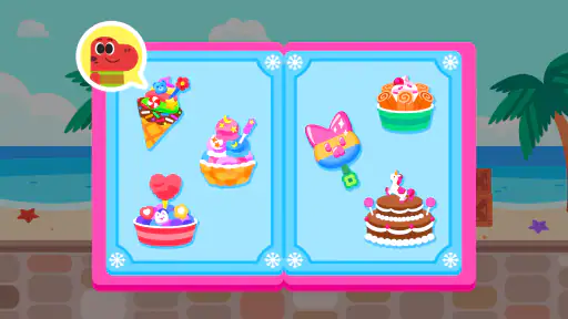 ココビとアイスクリームトラック-デザート、お店、キッズゲーム screenshot