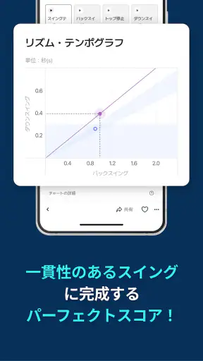 ゴルフフィックス - AI スイング診断,分析,撮影アプリ screenshot