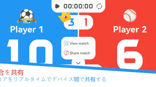 スコアボード - ポイントを記録する screenshot