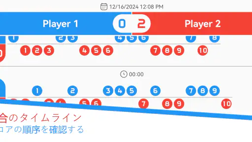 スコアボード - ポイントを記録する screenshot