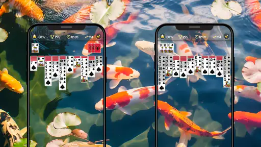 スパイダーソリティ Solitaire アカードゲーム screenshot