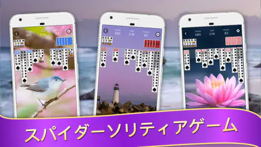 スパイダーソリティア - カード ゲーム screenshot