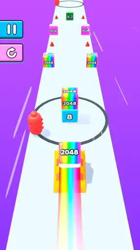 ゼリーラン 2048 screenshot