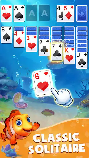 ソリティア フィッシング！ screenshot