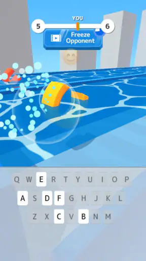 タイプスピン: 文字回転ランゲーム screenshot
