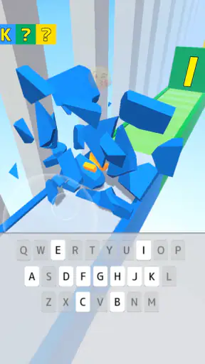 タイプスピン: 文字回転ランゲーム screenshot