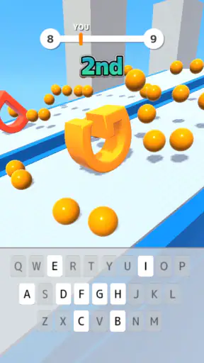 タイプスピン: 文字回転ランゲーム screenshot