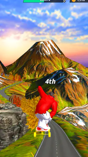 ダウンヒルレーサー (Downhill Racer) screenshot