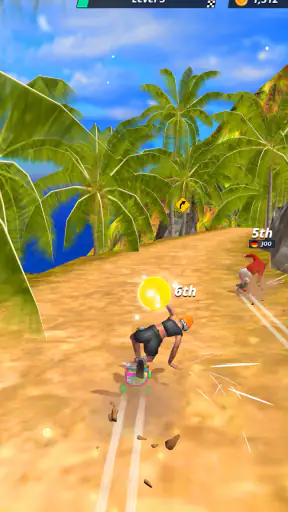ダウンヒルレーサー (Downhill Racer) screenshot