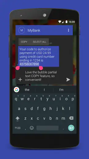 テキスト SMS screenshot
