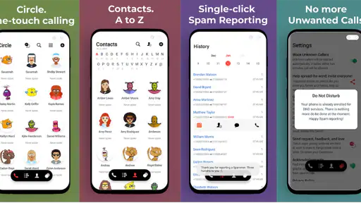 トーク：ダイヤラ、電話をかける、スパムと戦う、リマインダー screenshot