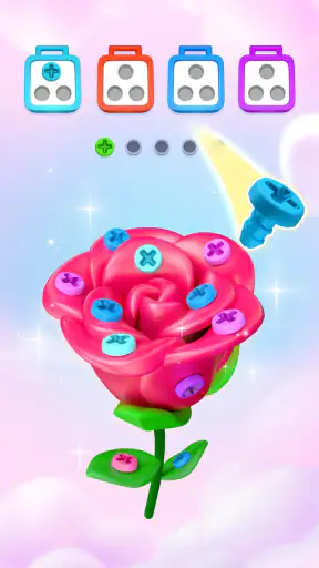 ネジマッチ: Screw Sort 3D ネジパズル ボルト screenshot