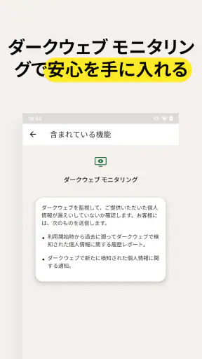 ノートン™ モニター screenshot