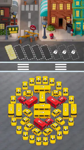 バス クレイズ - 渋滞パズル screenshot