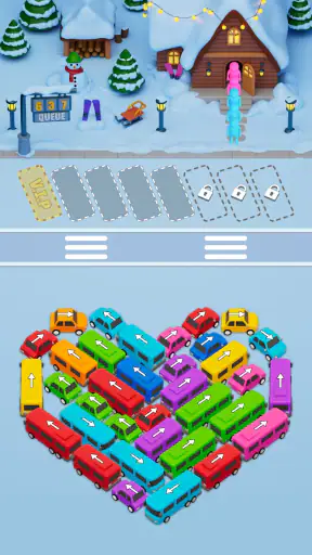 バス クレイズ - 渋滞パズル screenshot