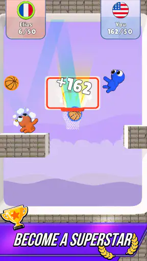 バスケットバトル screenshot