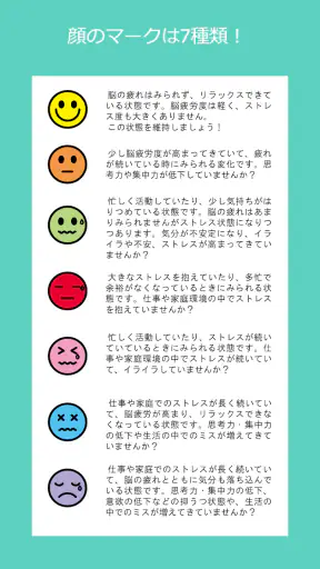 ヒロミル -疲労ストレススキャン- screenshot