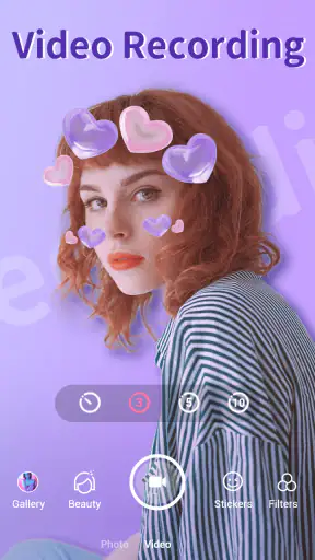 ビューティーカメラ - セルフィー、ステッカー screenshot