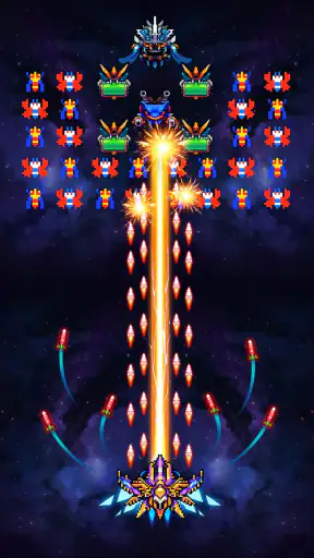 ファルコン: クラシック宇宙インベーダーアーケードゲーム screenshot