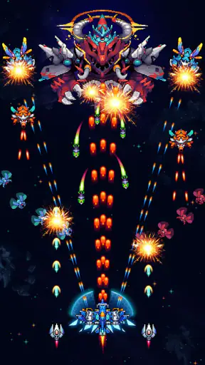 ファルコン: クラシック宇宙インベーダーアーケードゲーム screenshot