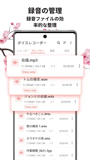 ボイスレコーダー: 簡単ボイスメモ, 音声録音 screenshot