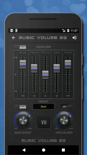 ミュージックボリューム EQ + イコライザー screenshot