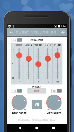 ミュージックボリューム EQ + イコライザー screenshot