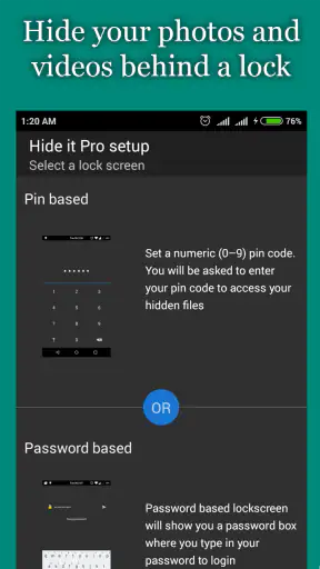 写真やビデオを隠そう―Hide it Pro screenshot