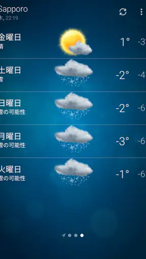 天気 - Weather screenshot