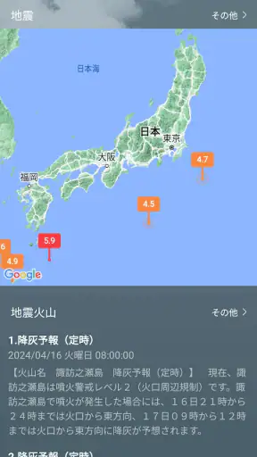天気予報 - ライブレーダーとウィジェット screenshot