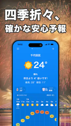 天気天気 - 天気予報 ・ 天気 ・ 天気 予報 screenshot