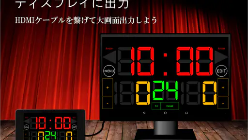 得点板 バスケットボール - バスケタイマー screenshot
