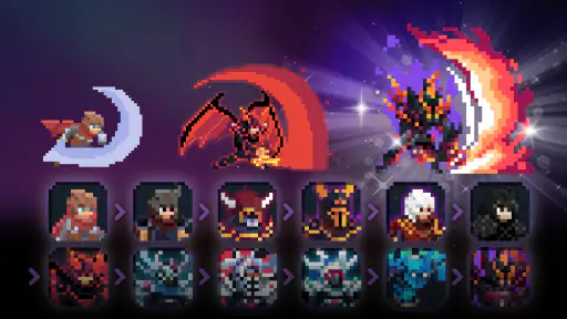 悪魔の道 : 放置系 RPG screenshot