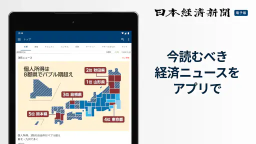 日本経済新聞 電子版【公式】／経済ニュースアプリ screenshot